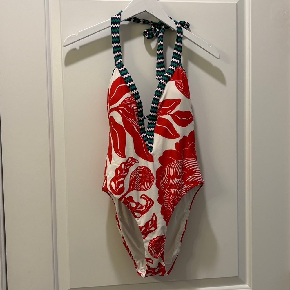 Celandine x Grace Gillespie Marcela Plunge One-Piece NWT M Anthro - Picture 10 of 14